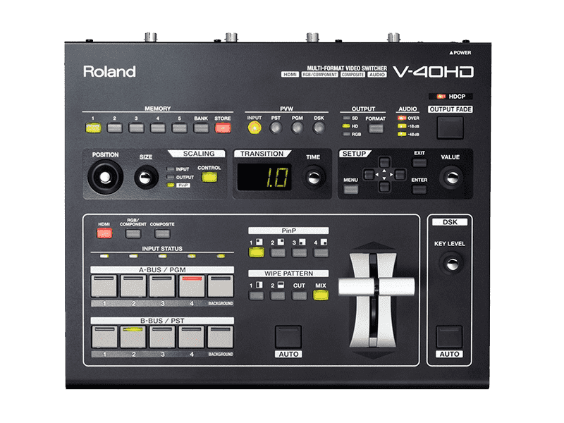 Video mixer ROLAND V-40HD